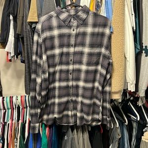 Croft & Barrow Plaid Button Down Shirt - Large